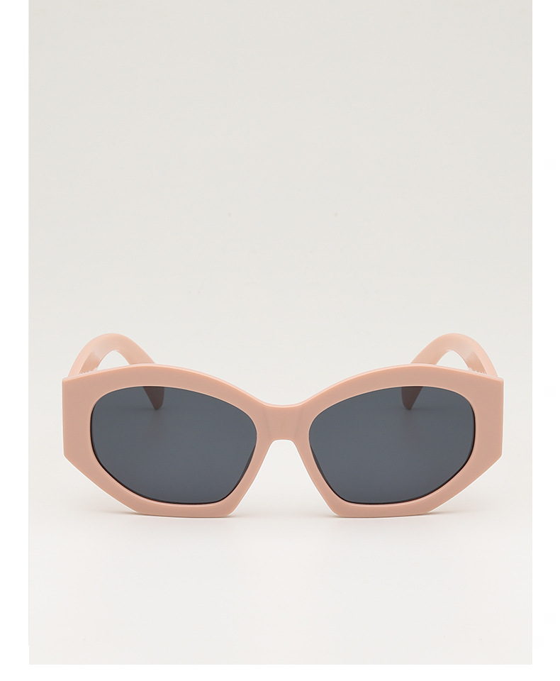 Retro triumph snow sunglasses for women, a new type of high-end oval angular sunglasses for sun protection and shading pic 14