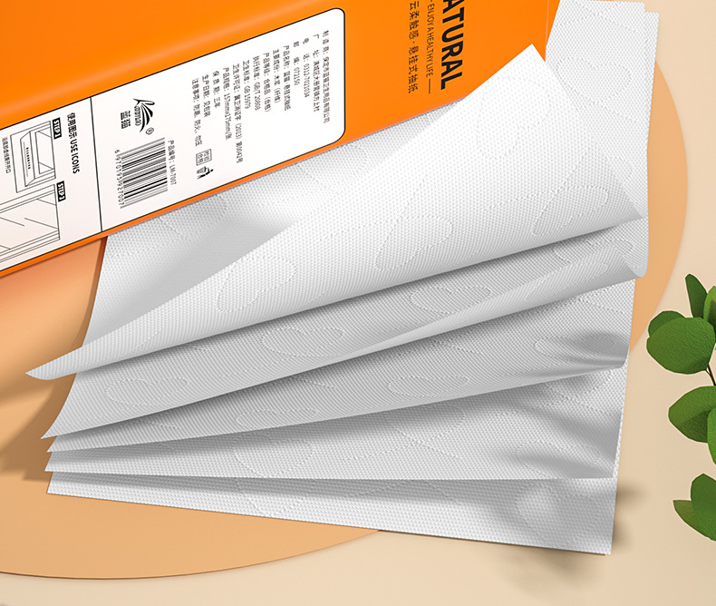 Blue Cat 1,120 large packs of hanging tissues for home use, cost-effective kitchen hanging tissues, hand towels, and toilet paper pic 9