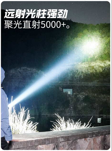 New cross-border large-capacity mobile led hand-held lamp with strong light and fast charging, outdoor solar charging camping lamp pic 7