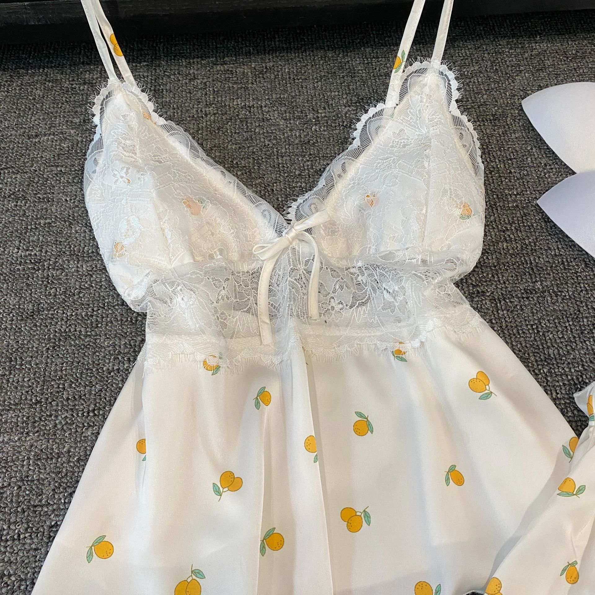 Ice silk pajamas for women, summer girls, pure desire, halter shorts, home wear set, pajama for women, pink and sexy home wear pic 4