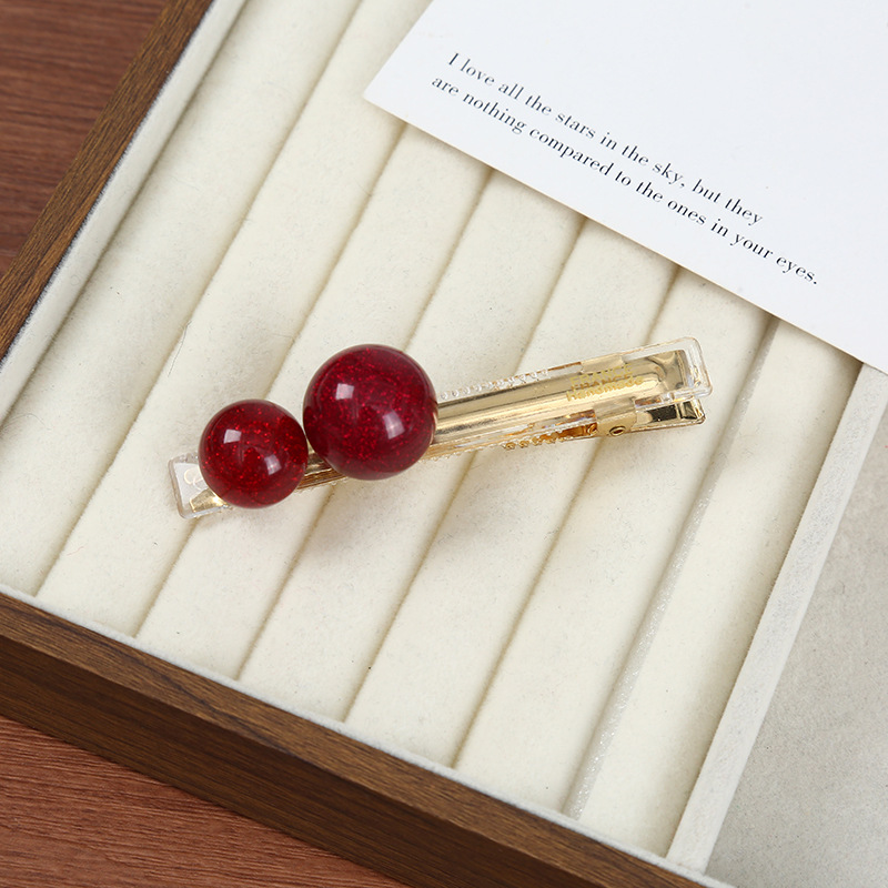 精致花朵鸭嘴夹字夹后脑勺侧边刘海碎发卡简约百搭侧边碎头饰批发详情4