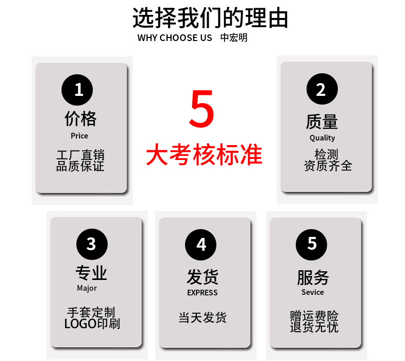 抽取式一次性食品级丁晴手套耐油餐饮防护橡胶加厚无粉丁腈手套详情16
