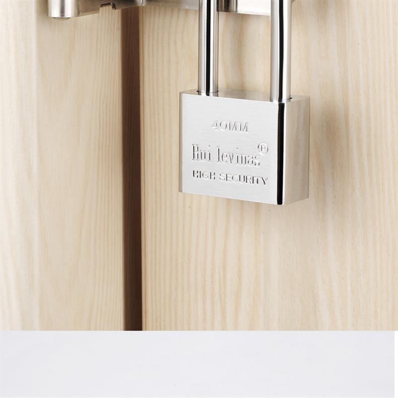 The padlock is open for outdoor waterproof and anti-prying warehouse iron doors, large door locks, household multi-key cabinets, and anti-theft lock heads pic 20