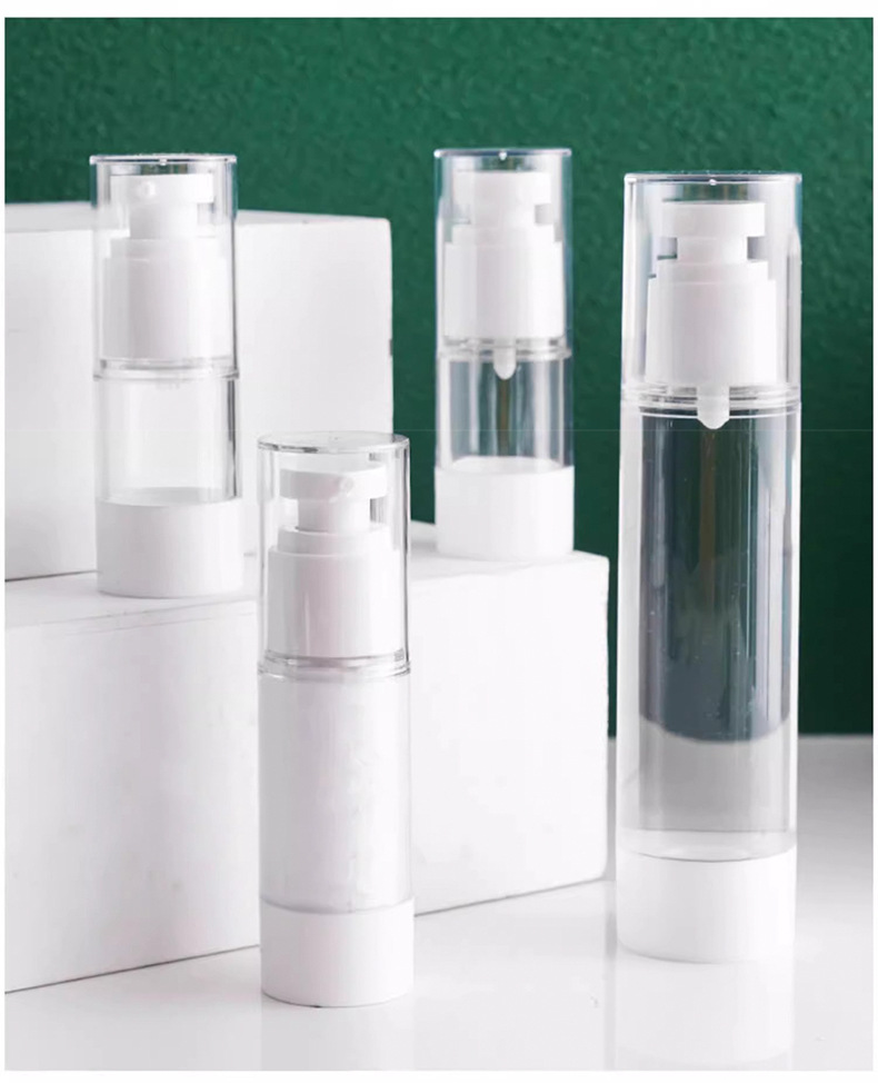 Emulsion dispensing bottle, travel press vacuum portable small bottle, empty bottle, high-end travel business package, available for boarding pic 15