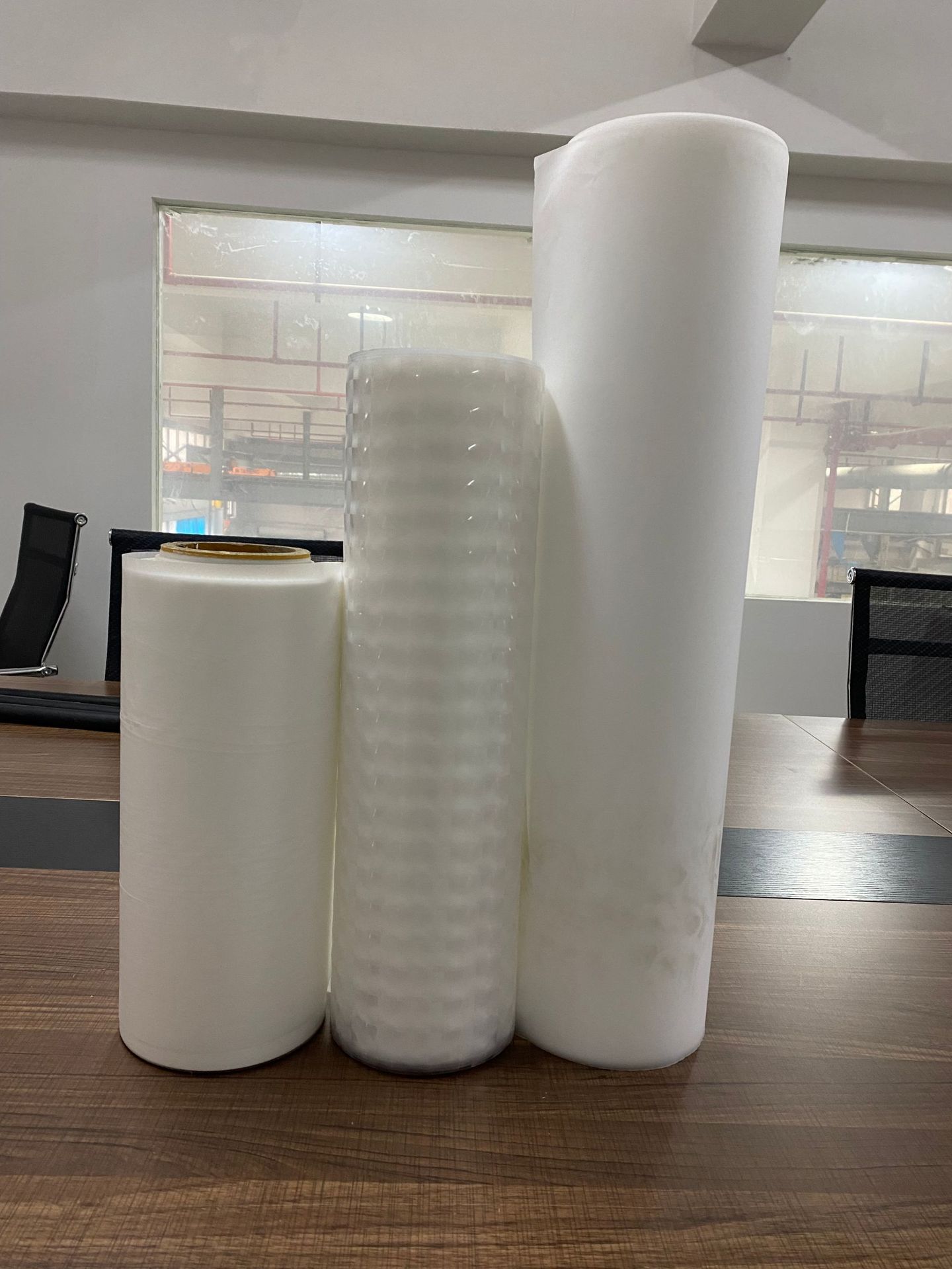 POE film, one-time waterproof and oil-proof TPE glove film, custom textured anti-slip and anti-static roll material maintenance and protection film pic 9