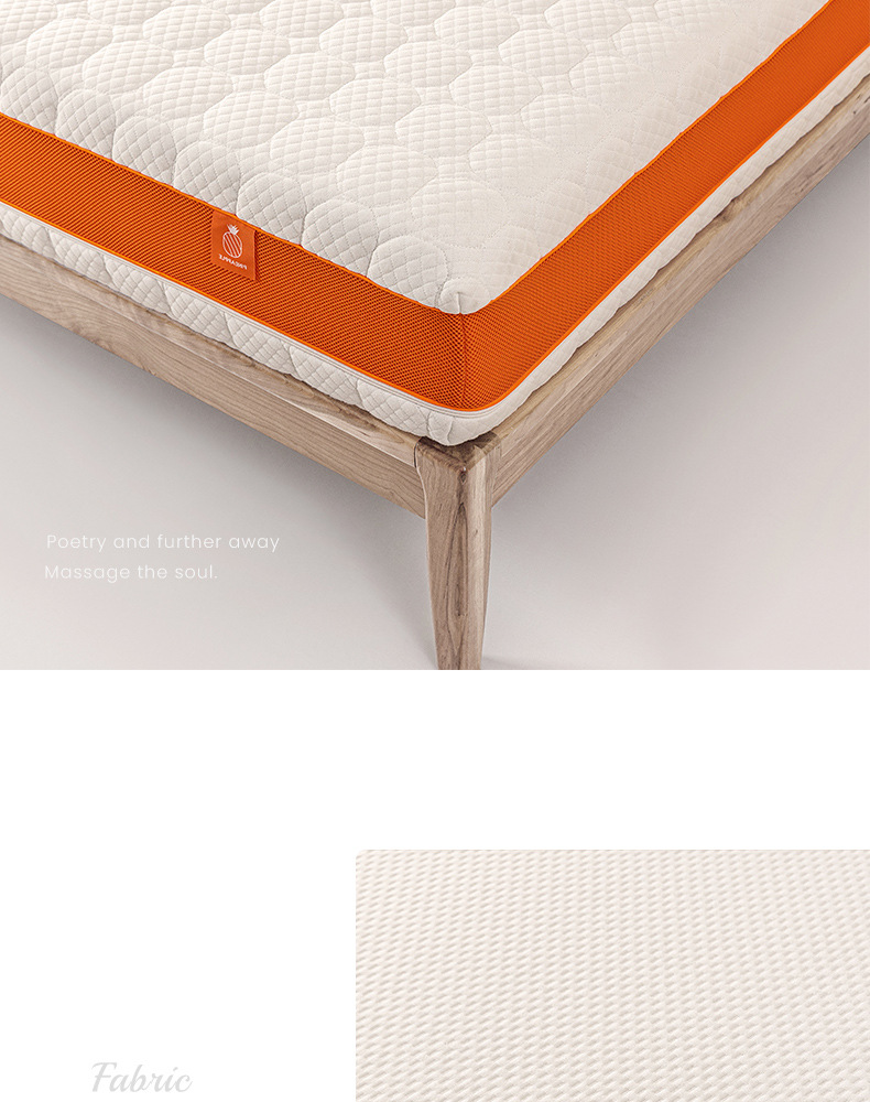 Original manufacturer memory foam mattress, five-star hotel three-zone independent spring soft and hard pad Simmons mattress pic 5