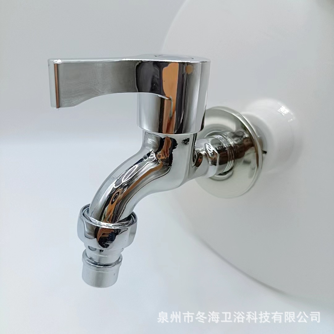 厂家直供外贸跨境款电镀工程款洗手盆拖布池洗衣机快开单冷水龙头详情23