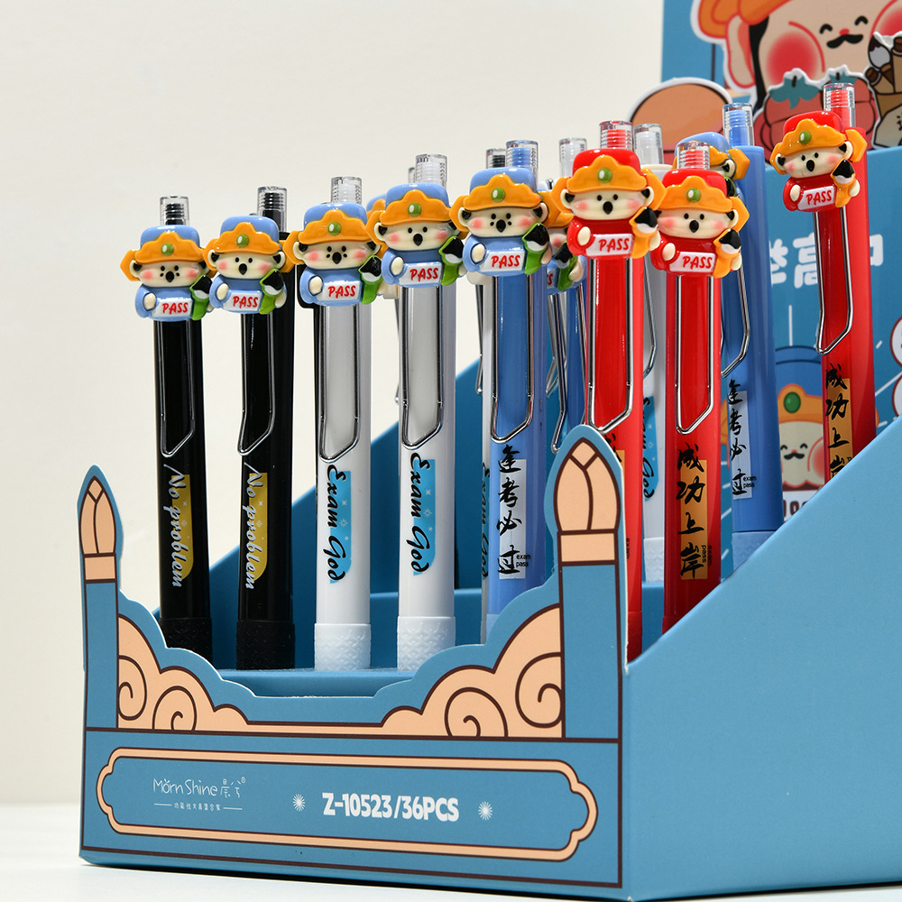 Chenxi Wenquxing Press gel Pen, passing every exam, ST pen tip 0.5mm, smooth writing, student stationery gel pen pic 3