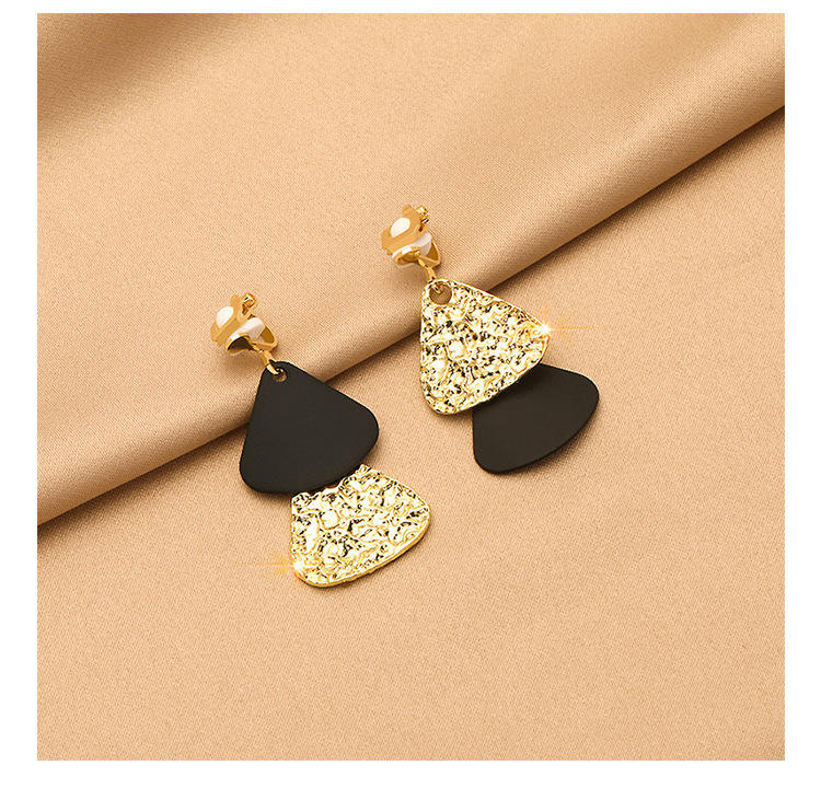 复古耳夹 无耳洞高级感耳环女小众百搭韩国气质耳饰珍珠耳夹耳坠详情16