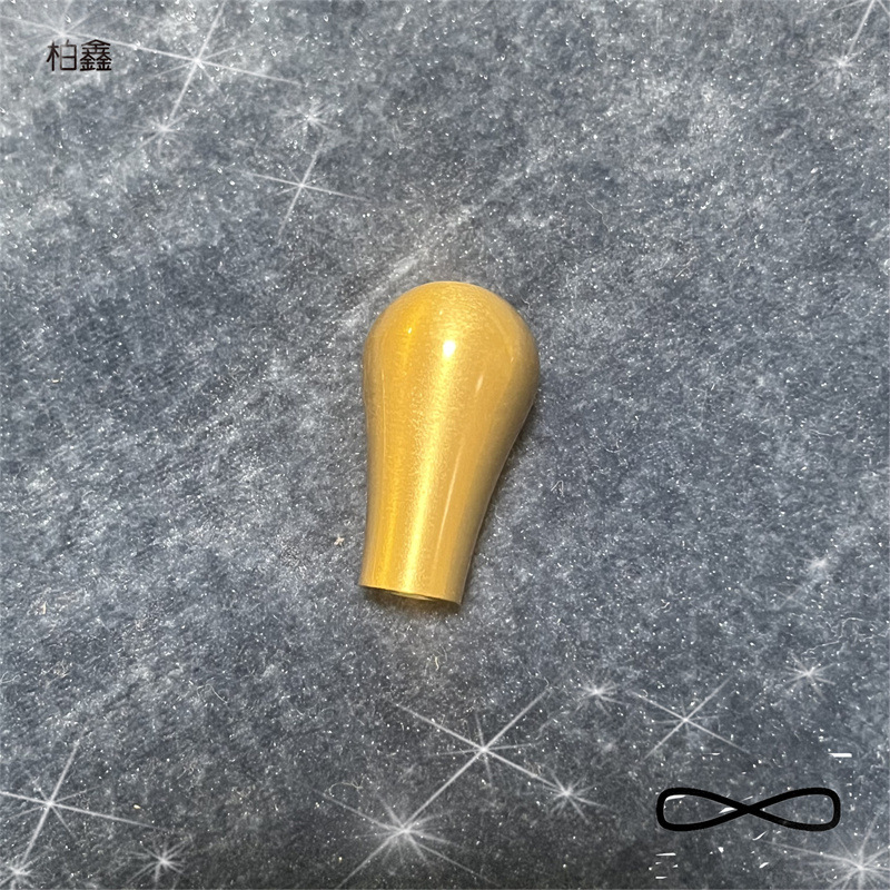 BaoX lusso brass water drop hammer pattern water drop single hole handle for wardrobe drawer handle pic 8