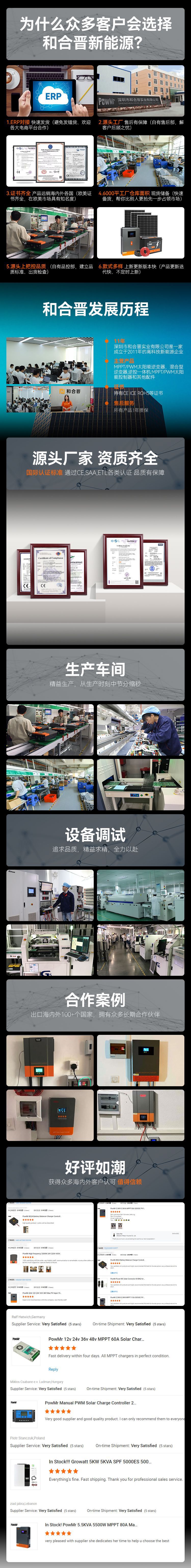 The 3000W24V solar off-grid inverter 80A reverse control integrated machine solarinverter is a cross-border bestseller pic 21