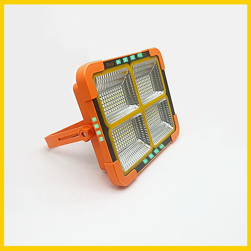 超亮家用太阳能灯照明灯户外灯庭院灯工程充电投光灯户外照明灯具详情1