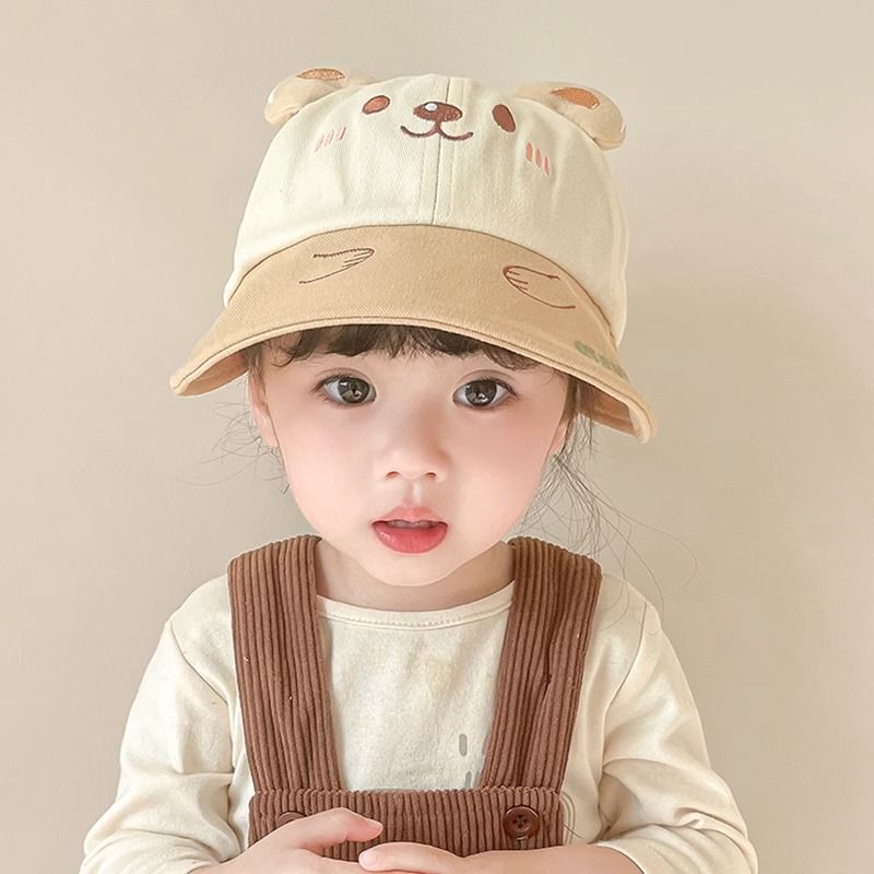 宝宝帽子春秋薄款渔夫帽可爱超萌男女宝遮阳帽婴儿防晒鸭舌帽新款详情13