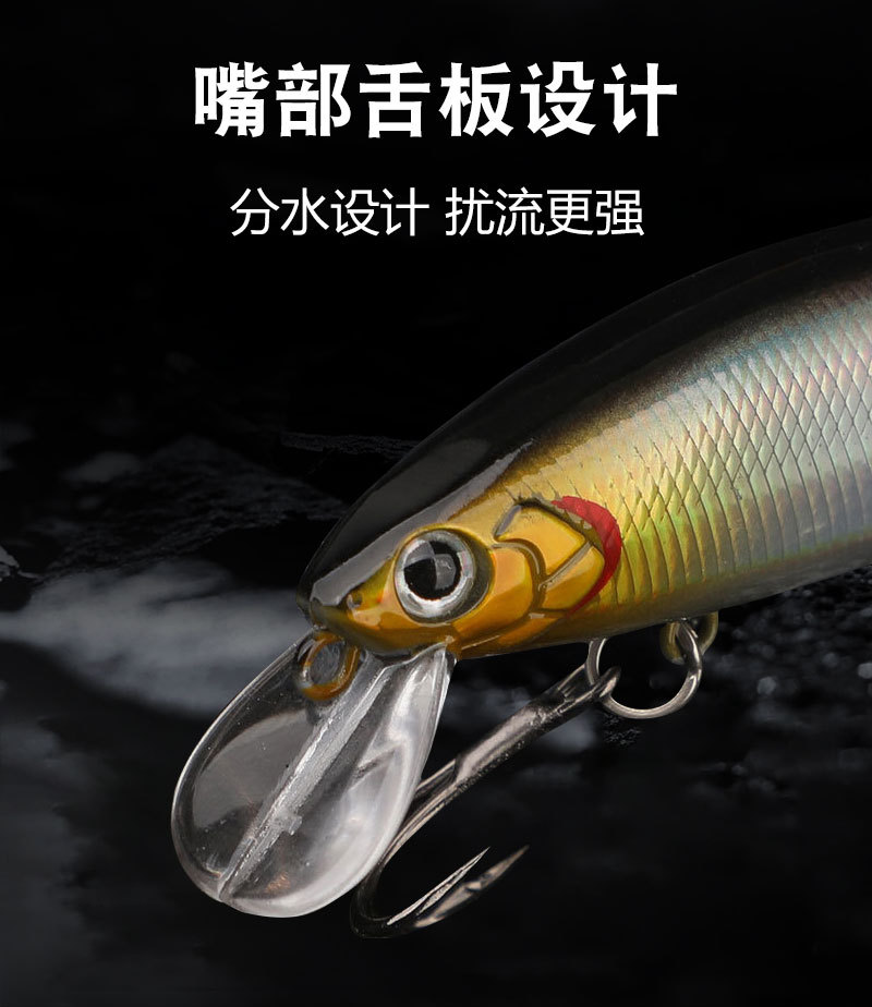 Silver Knife Lure, Submerged Mino Bionic Hard Lure, Pencil Lure, Suspended Long-range Mino Lure wholesale pic 11