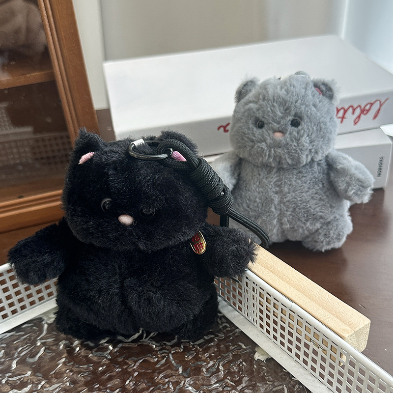 招财猫毛绒玩具公仔白色猫咪玩偶喵它崽可爱软萌猫咪送女生日礼物详情15