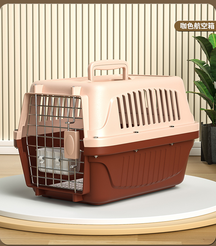 Wholesale of pet air cargo boxes, portable cat travel capsules, cat bags, dog cages, large and small dog transportation air cargo boxes pic 17