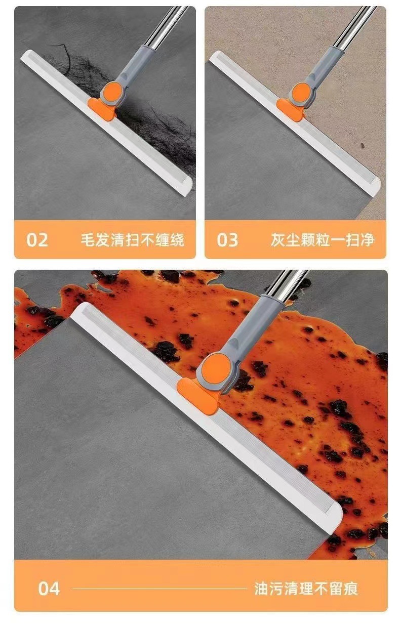 硅胶地刮家用卫生间刮水器扫发扫水魔术扫把浴室地板玻璃刮水神器详情6