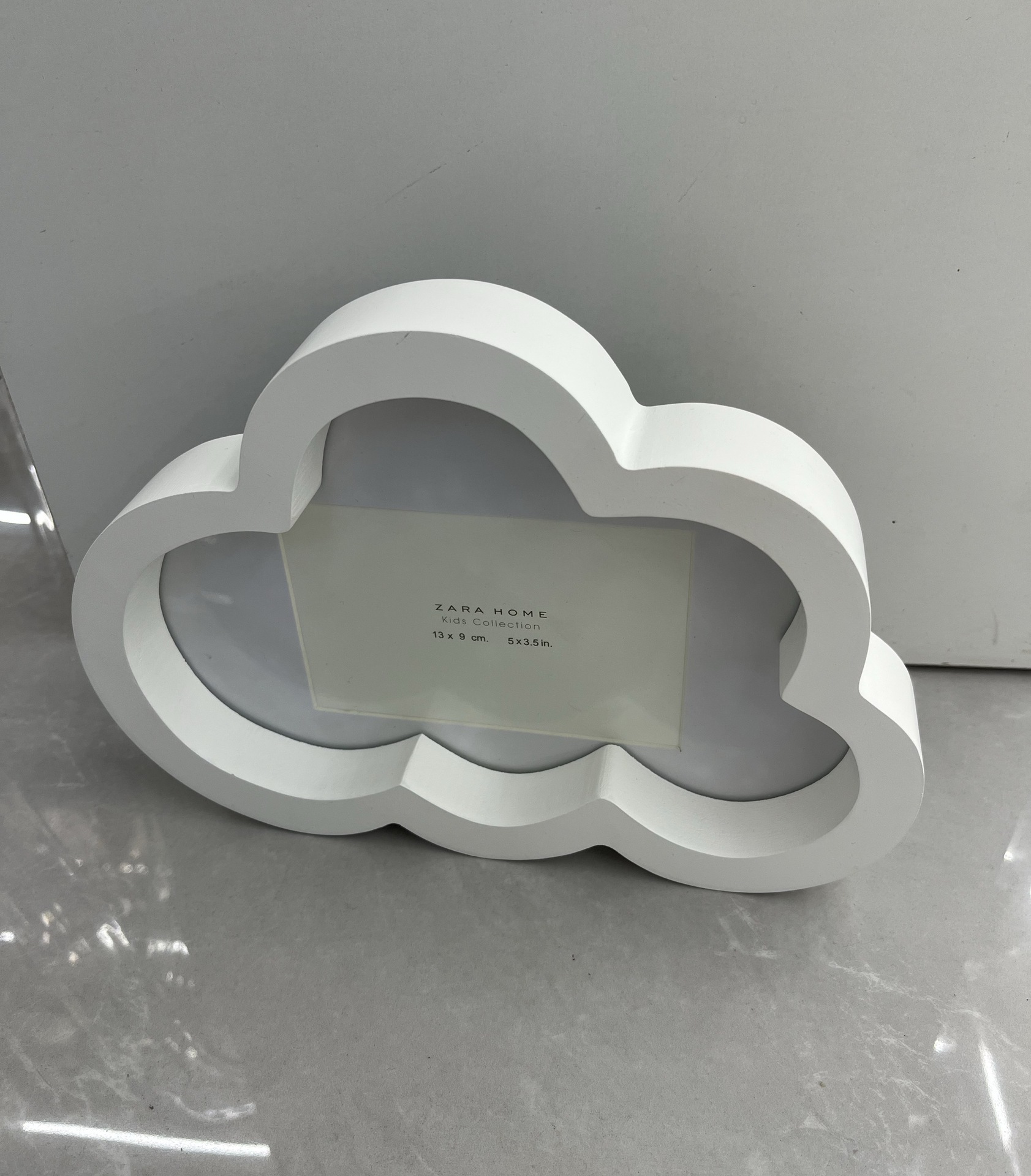 北欧云朵实木相框摆台居家5寸高品质可挂墙厂家批发卧室卡通DIY画框详情22