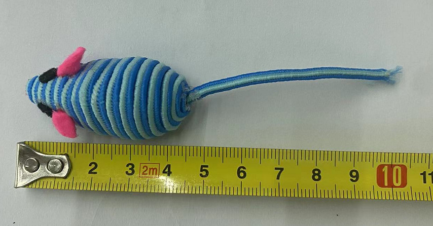 宠物猫玩具彩色绕线小老鼠猫玩具宠物用品迷你型物玩具跨境批发详情4