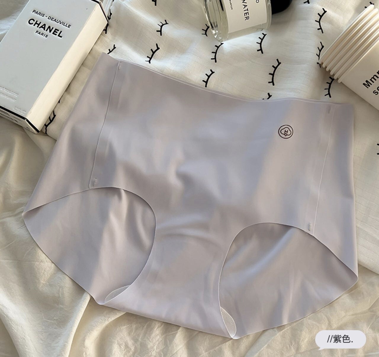 无痕内裤女裸感蜜桃臀纯棉抑菌不夹臀女士内裤透气运动隐形三角裤详情16