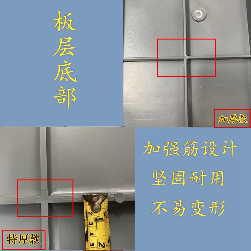 Baiyun food collection cart, bowl collection cart, three-layer plastic handcart, mobile thickened small service cart for restaurants, hotels and hot pot restaurants pic 2