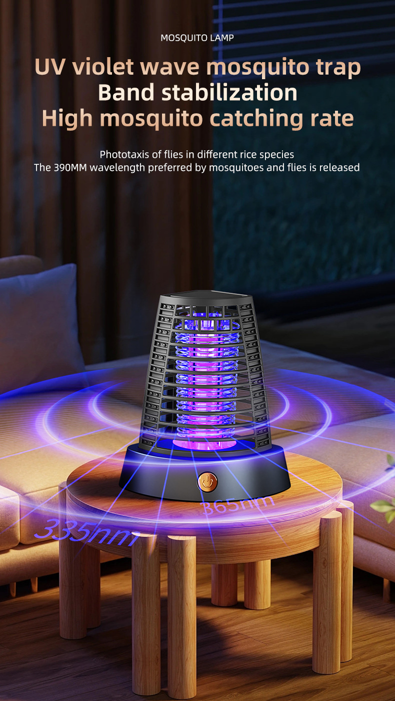 Cross-border bestsellers: Electric mosquito repellent, household mosquito repellent, outdoor camping lamp, rechargeable lighting mosquito repellent pic 7