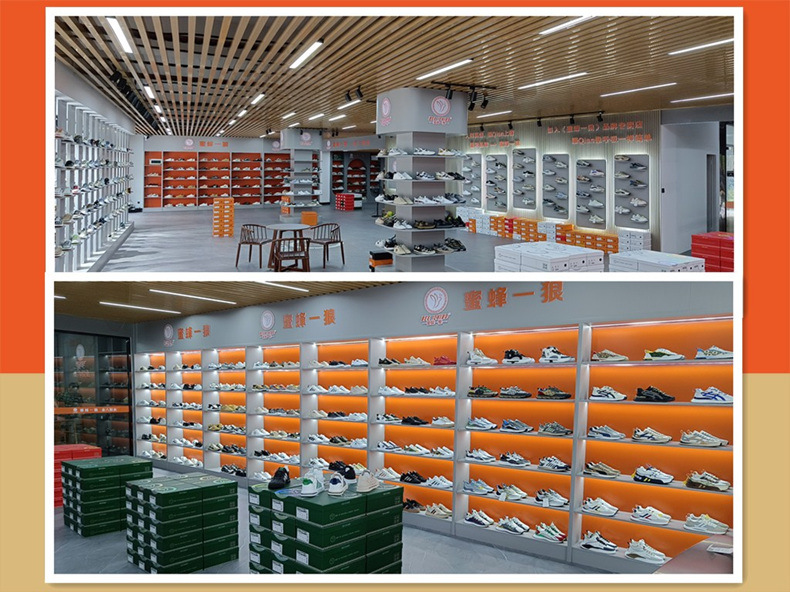 蜜蜂一狼旗舰店高端秋季德训女鞋休闲真皮运动阿甘鞋透气女士潮鞋详情2