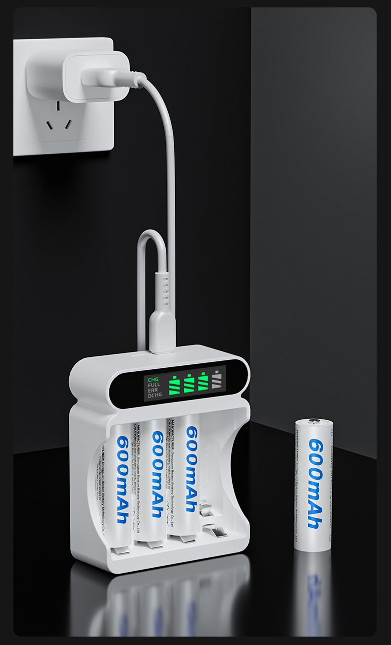 1.2V镍氢5号充电电池 玩具遥控器AA五号电池实容600mAh 专供OEM详情13