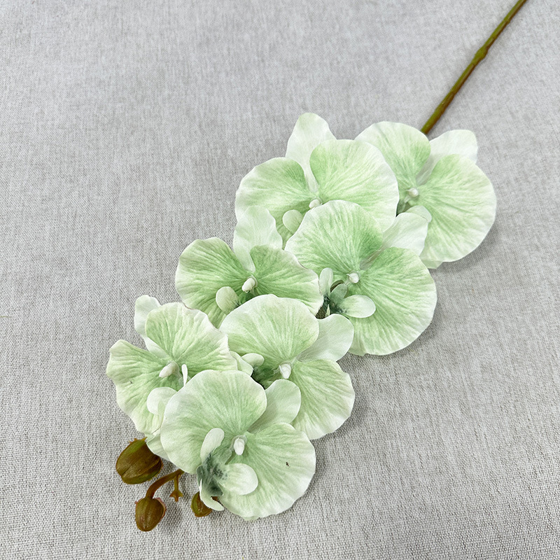 跨境新品仿真蝴蝶兰餐桌装饰客厅摆件假花婚庆影楼摄影道具人造花详情11