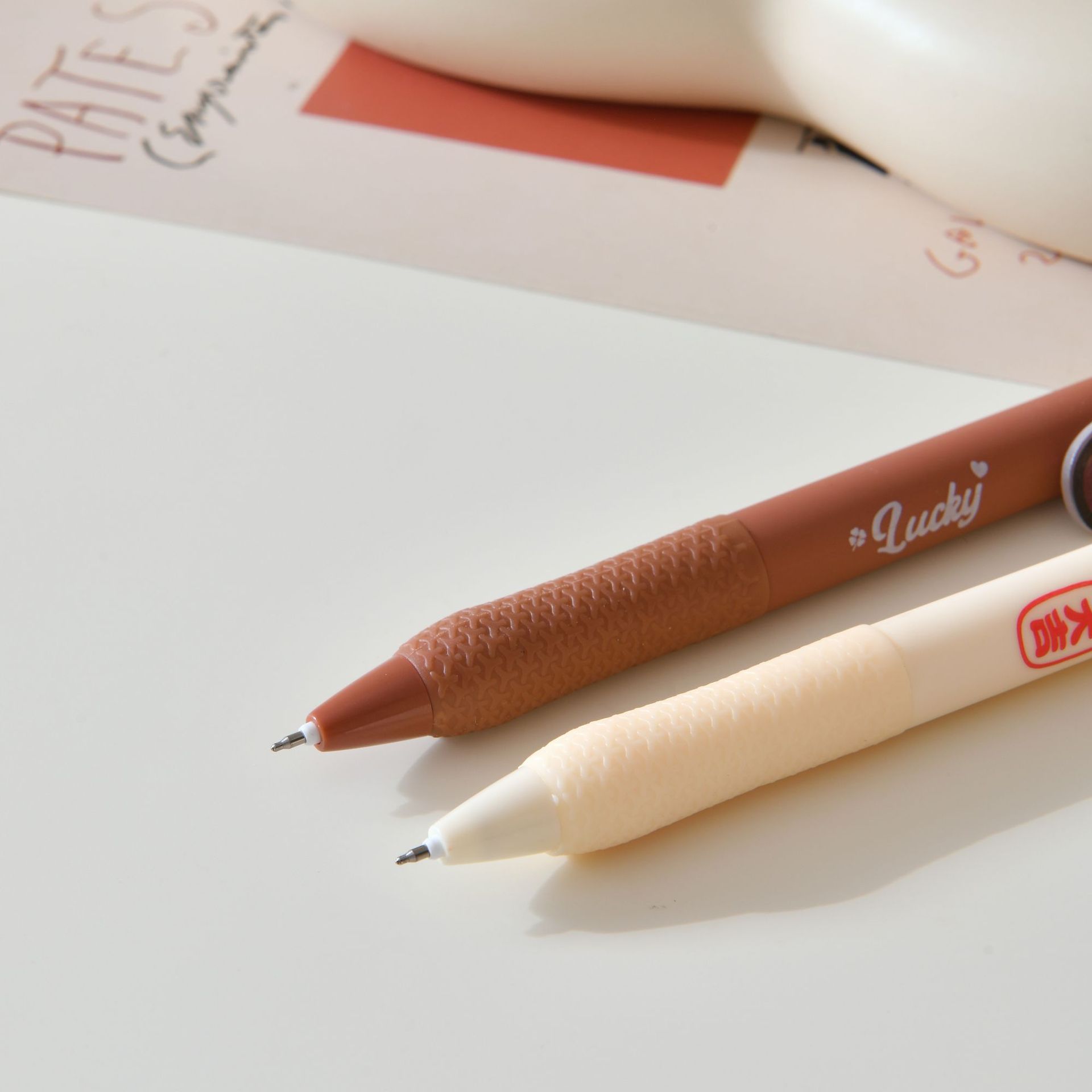 Wholesale of new Kapipala tail-shaking press gel pen 0.5mm anti-slip grip quick-drying creative stationery pic 13