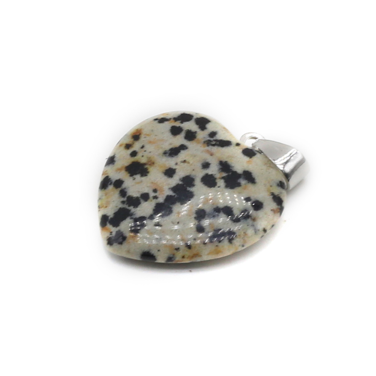 Wholesale of light luxury and niche design natural stone heart-shaped pendants and colored gemstones pic 4