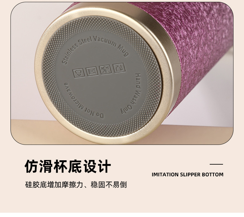 高颜值冰花漆双饮咖啡杯316不锈钢保温杯商务伴手礼车载渐变水杯详情14