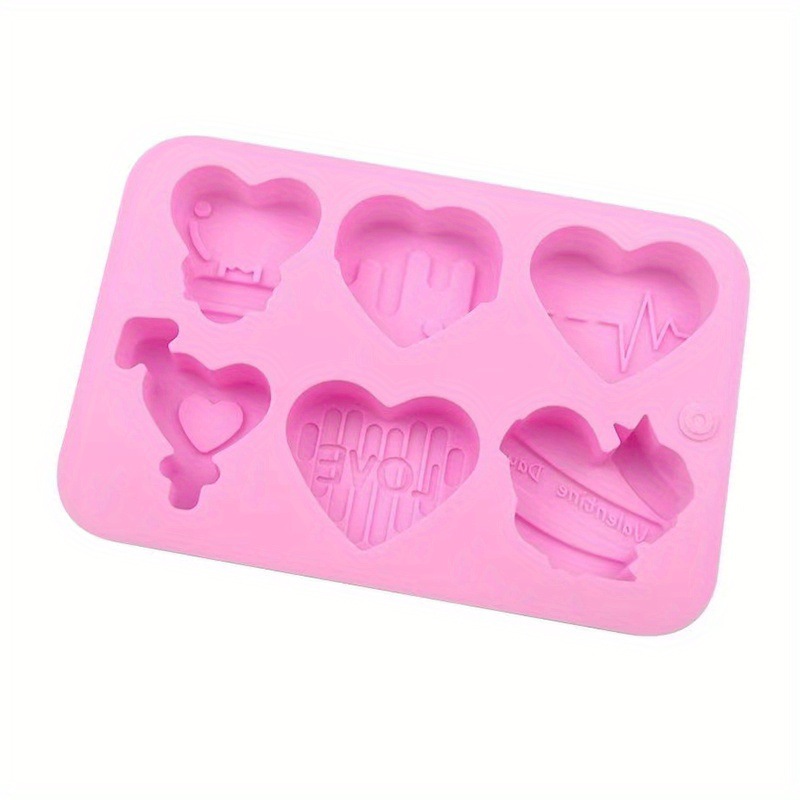 婴幼儿辅食模   硅胶心形软糖饼干蛋糕棒冰果冻DIY巧克力装饰糖果烘焙模详情9