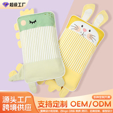 升级版带挂扣水洗纱布毛巾纯棉儿童洗澡小毛巾澡巾 洗脸巾30*50CM详情31