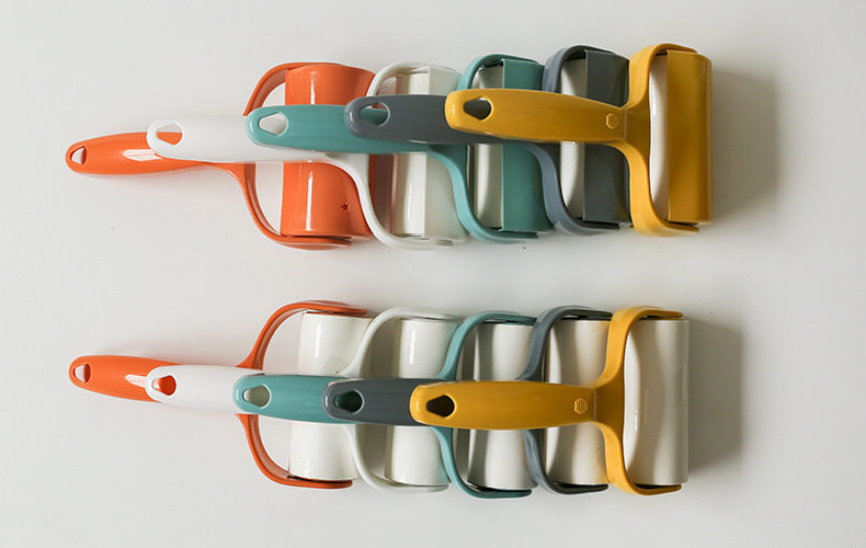 Roller brush lint remover, roller for clothes, hair replacement, roll paper mat for lint removal, lint removal, lint removal on bed, a magic tool for lint removal pic 1