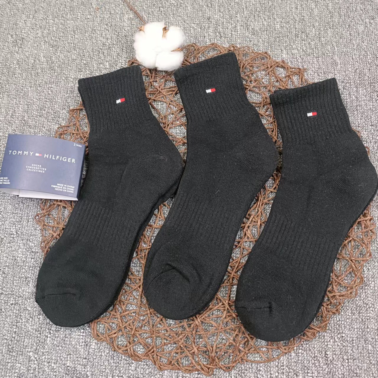 Tomyhifigr男女运动袜加厚毛巾底汤米情侣户外袜托米男女袜批发详情8