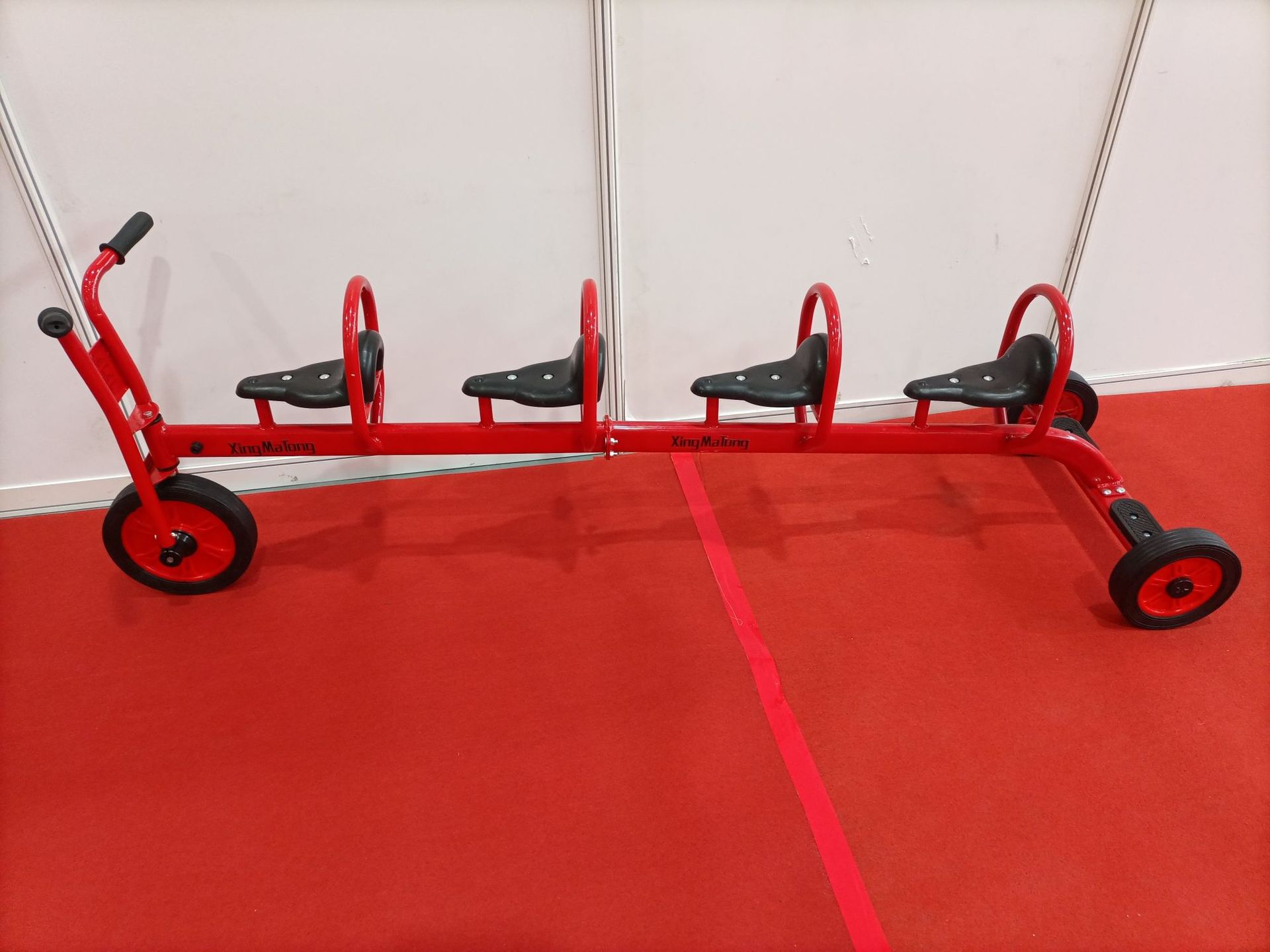 跨境幼儿园儿童三轮车幼教多人脚蹬三轮车平衡车一件代发厂家直销详情17