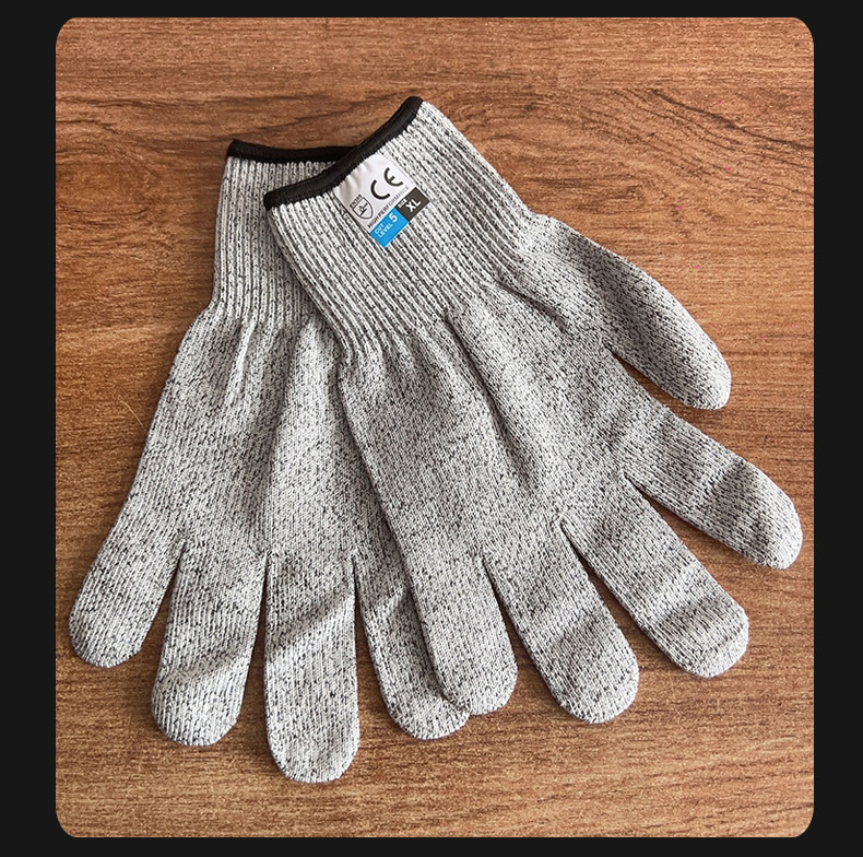 防切割手套劳保5级防割工地干活防滑防刀割手套加厚耐磨手套批发详情15