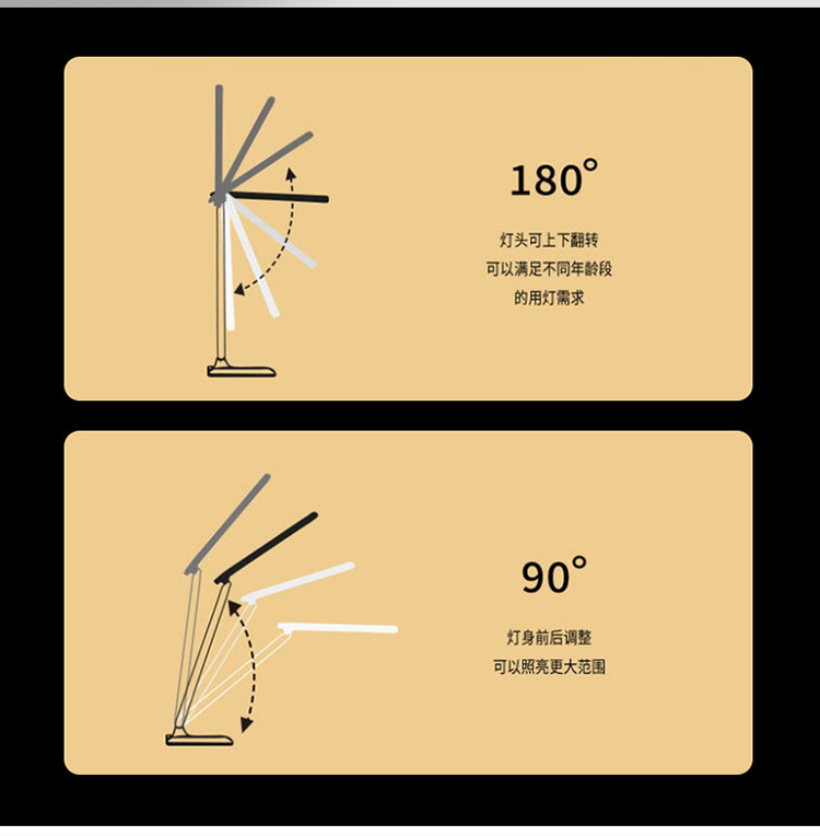 台灯LED护眼触摸调光书桌学生宿舍充电学习儿童卧室床头礼品台灯详情19