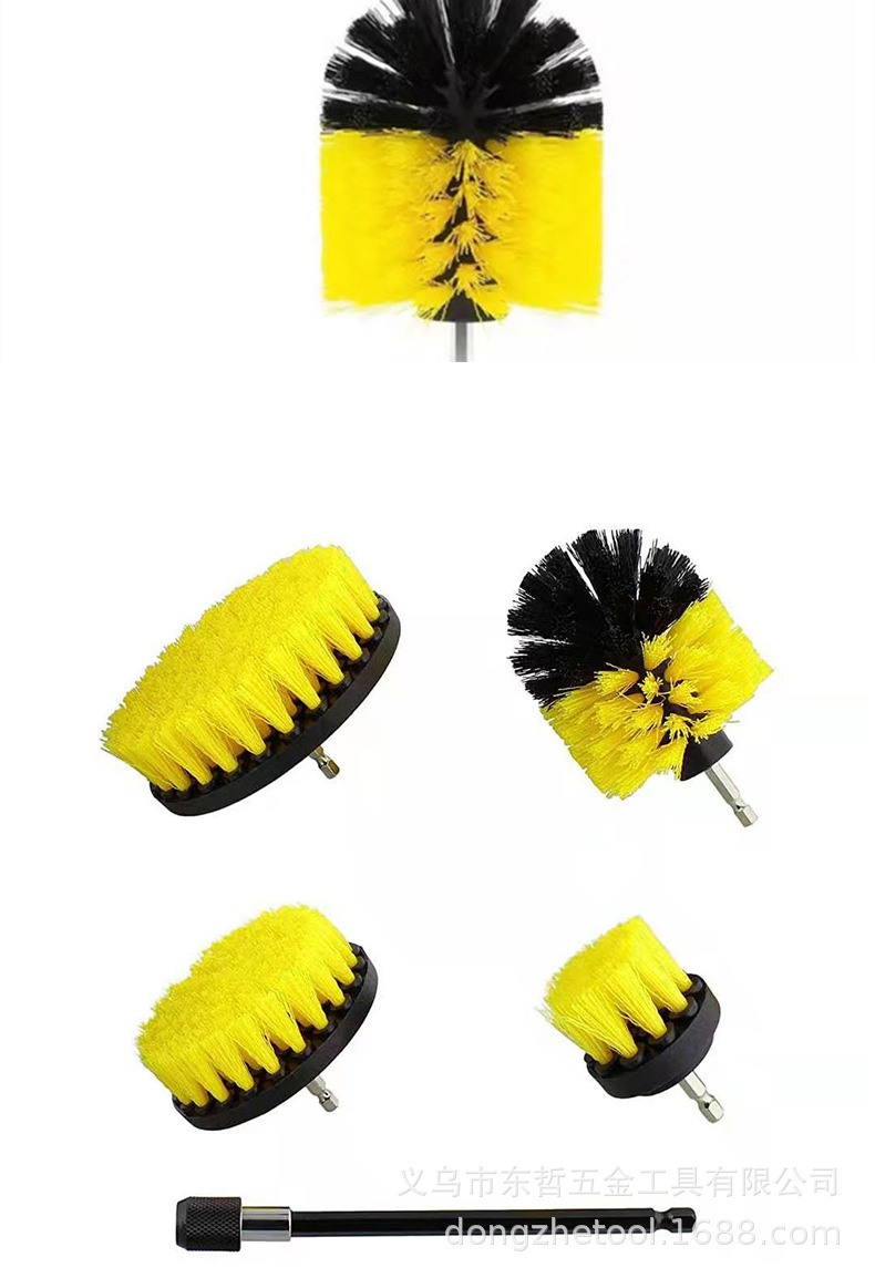 亚马逊爆款电钻清洁刷现货热卖工具配件抛光刷瓷砖清洁圆盘刷详情7