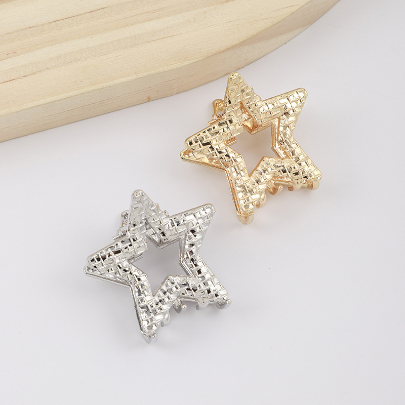 现货小抓夹鲨鱼夹小号发夹轻奢蝴蝶抓夹带钻刘海边夹diy发饰批发详情4