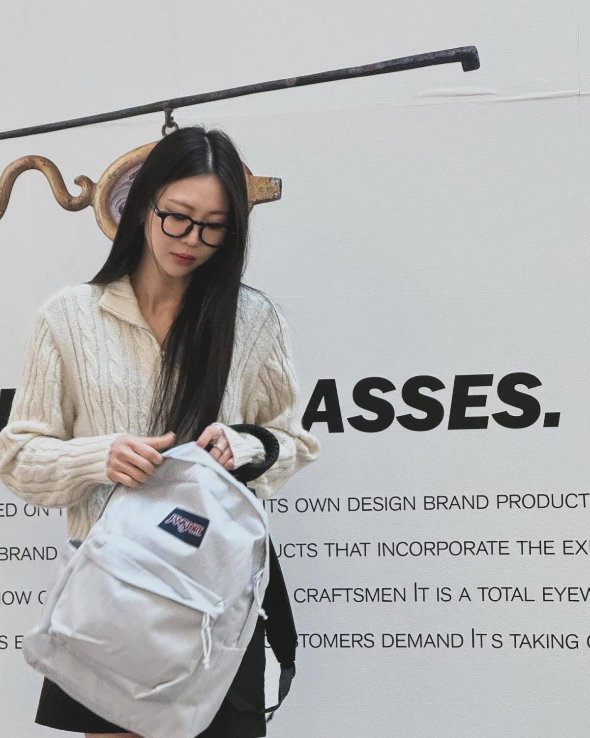 跨境外贸JANSPORT双肩包学生书包男女款背包蝶漾青漾雾霾蓝可代发详情14