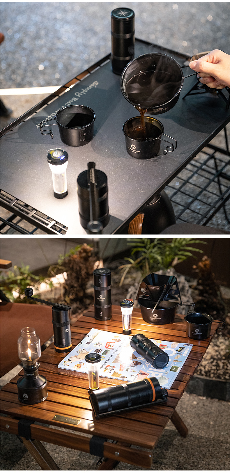 柯曼不锈钢磨芯折叠手摇咖啡磨豆机户外露营意式手冲咖啡研磨机详情14