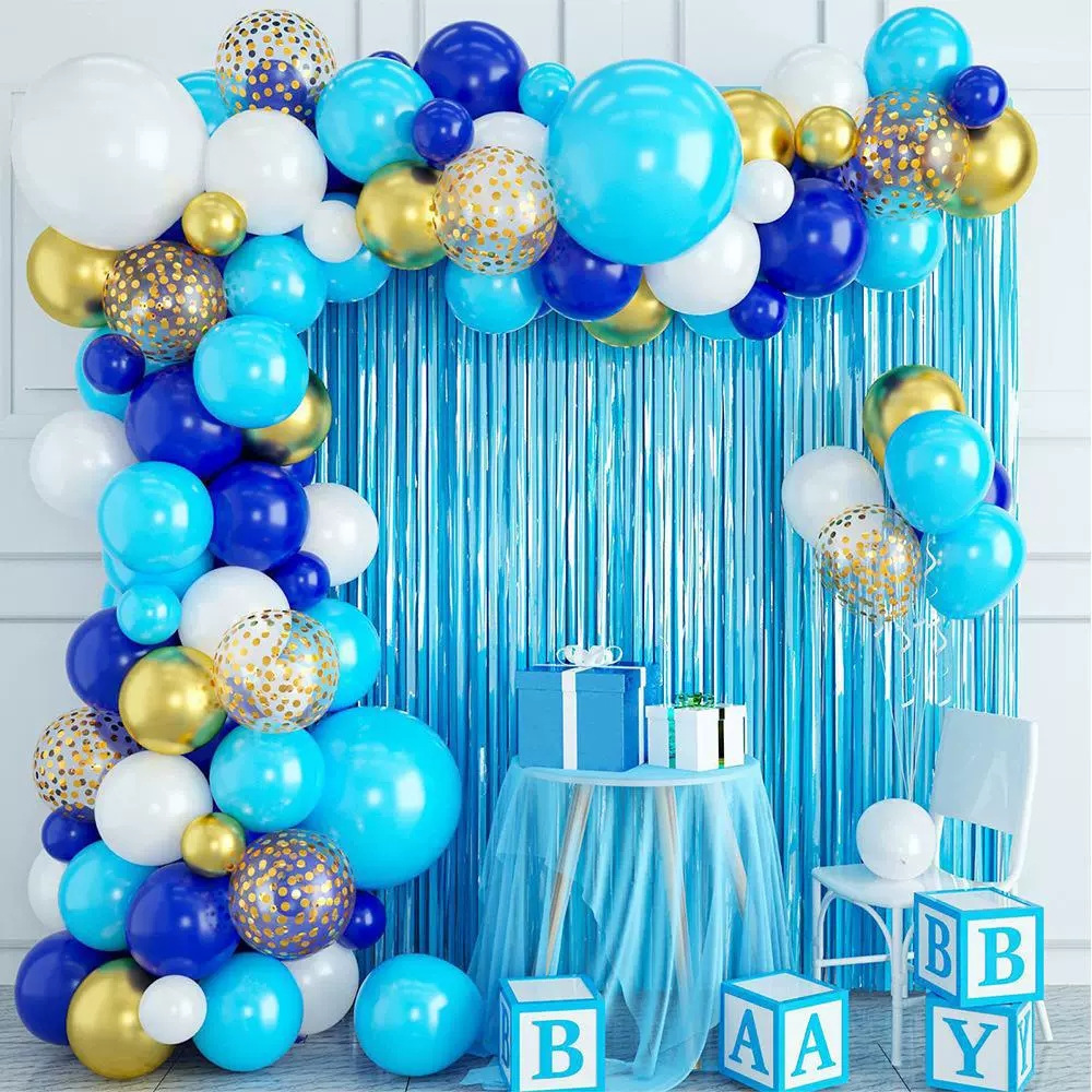 Cross-border rain curtain balloon set, multi-style birthday party, wedding decoration and arrangement, customized balloon set pic 13