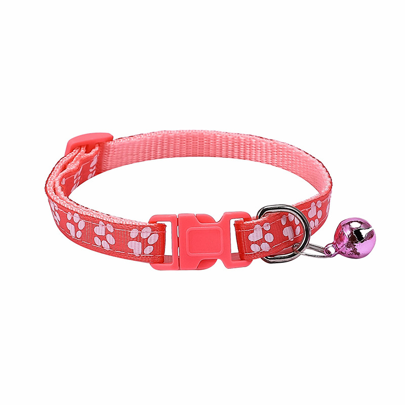 1.0 Pet footprint patch collar, dog neck collar, cat bell collar factory store, large stock available pic 19