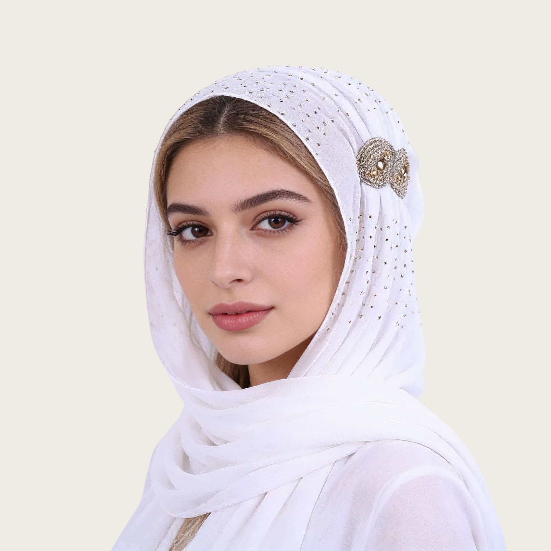 M163速卖款新款头巾民族风围巾盖头雪纺烫钻跨境货源详情11