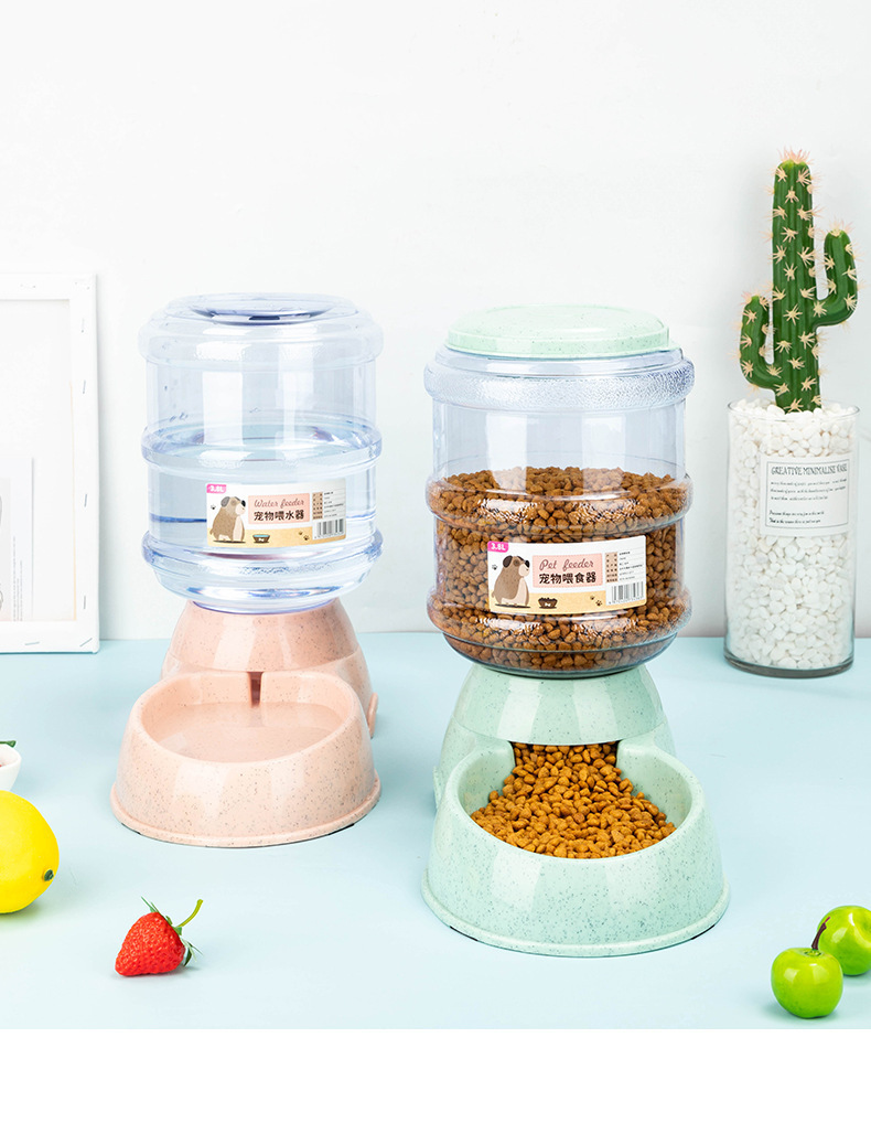 Cross-border pet dog water feeder, cat automatic feeder, cat and dog bowl, large-capacity drinking water feeder, original manufacturer pic 12