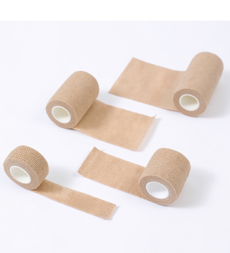 弹性运动自粘绷带宠物胶带弹力绑带加压固定护腕护膝护手指护脚踝详情10