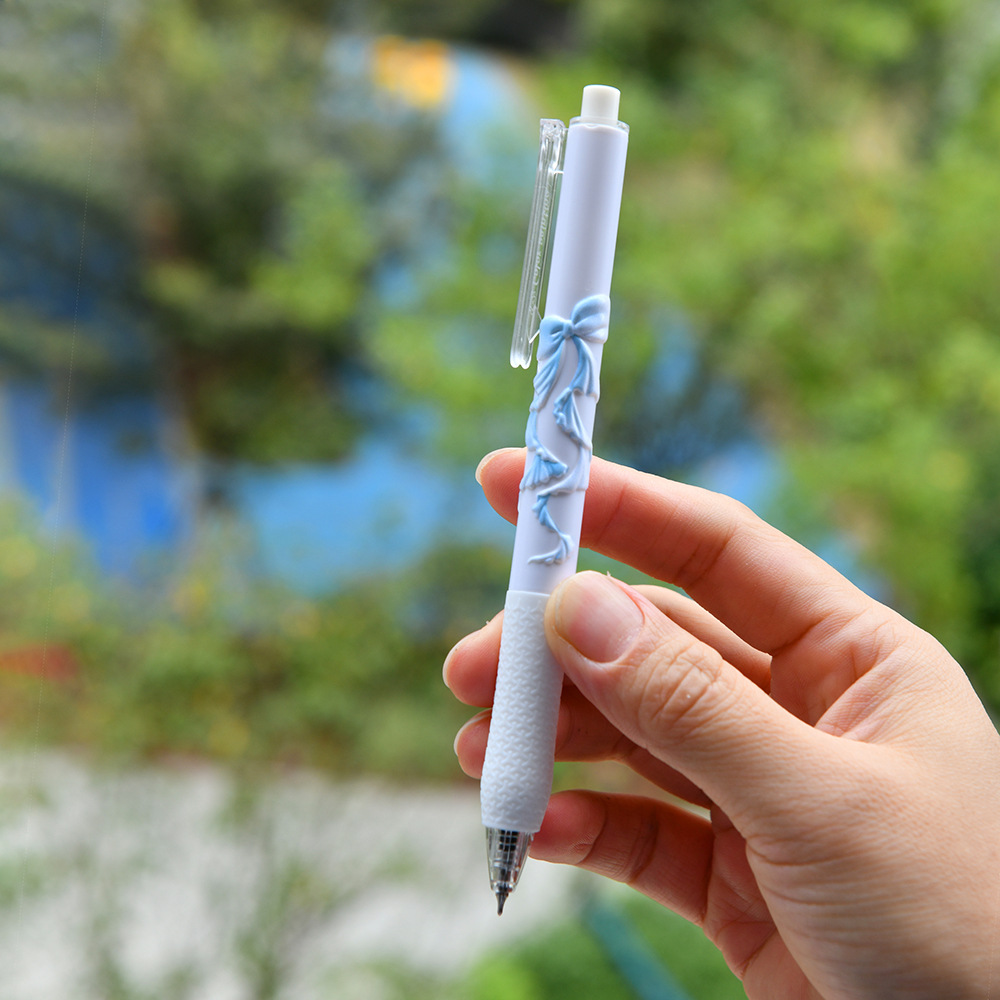 Chenxi Blank Fragrance Relief Pen 3D Gel Pen CS Double nib 0.5mm Black Signature Pen for students pic 39