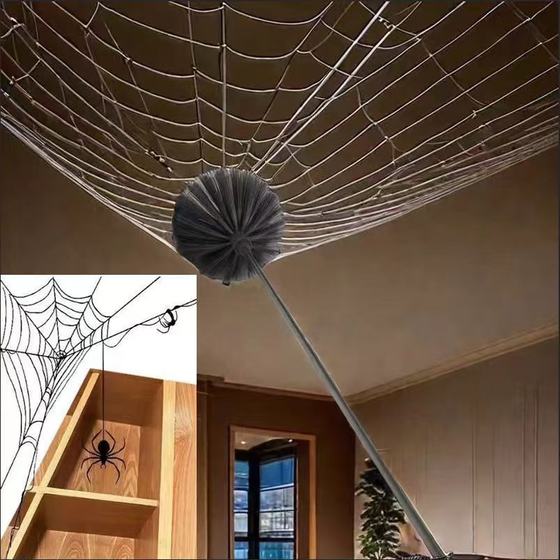 纤维圆头除尘掸效果好经久耐用鸡毛掸子家用静电吸灰跨境热销详情9